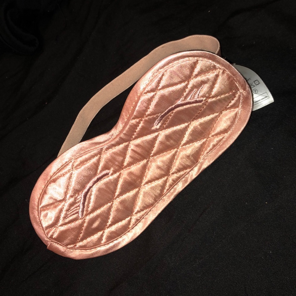 CUTE pink eye sleeping mask